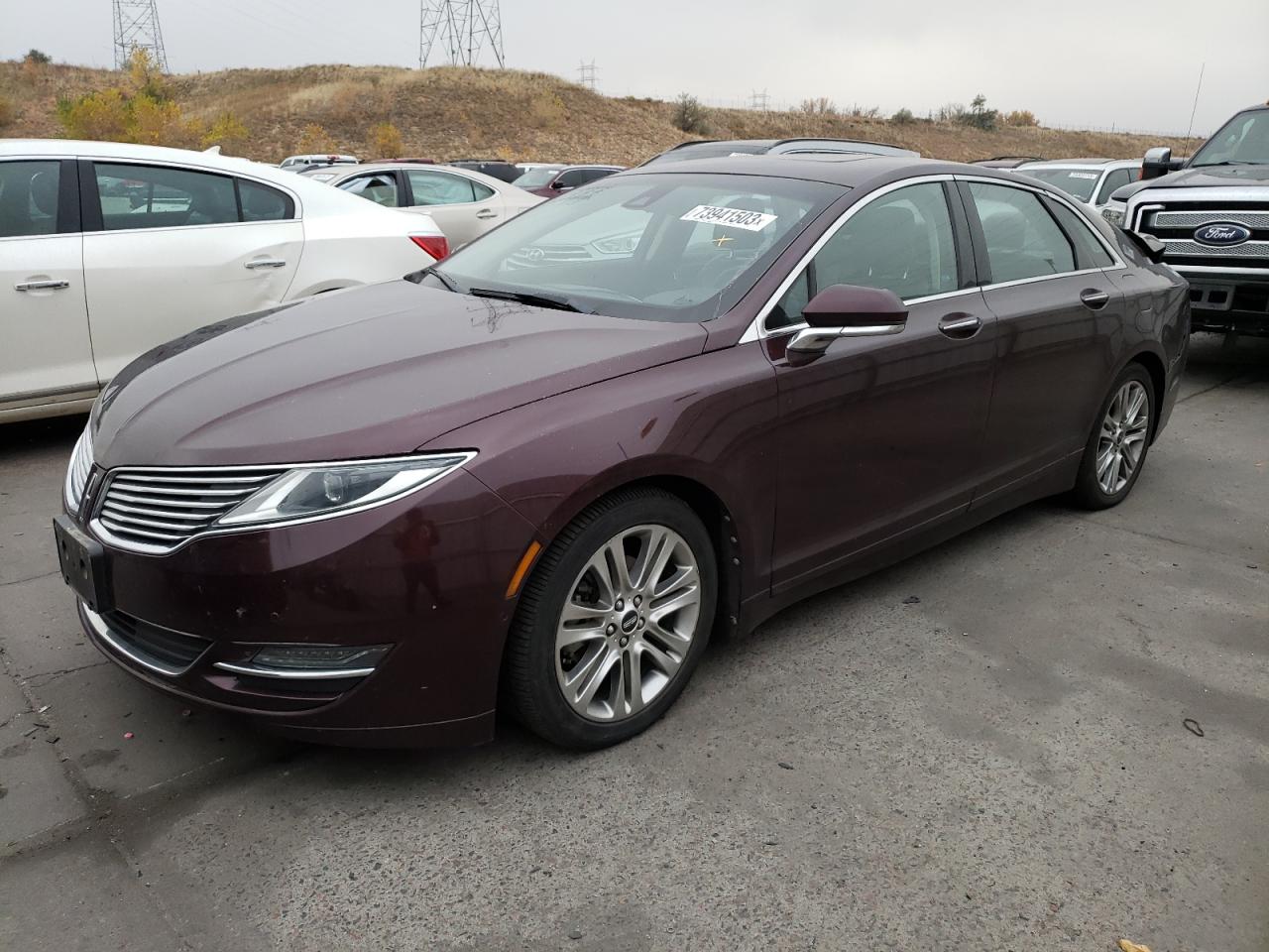 LINCOLN MKZ 2013 3ln6l2lu8dr813793