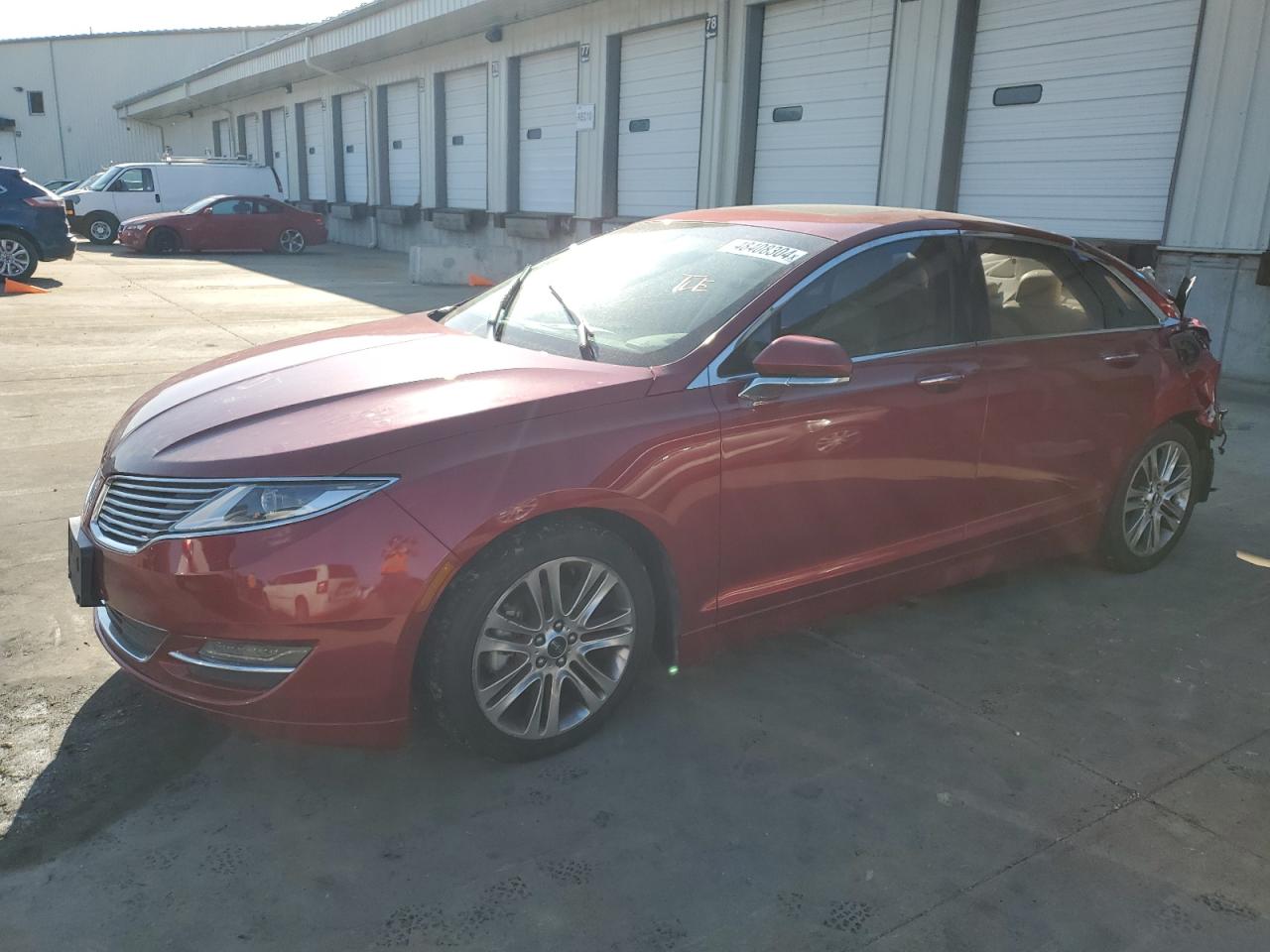 LINCOLN MKZ 2014 3ln6l2lu8er804349