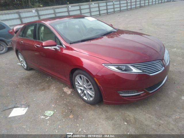 LINCOLN MKZ 2014 3ln6l2lu8er806599