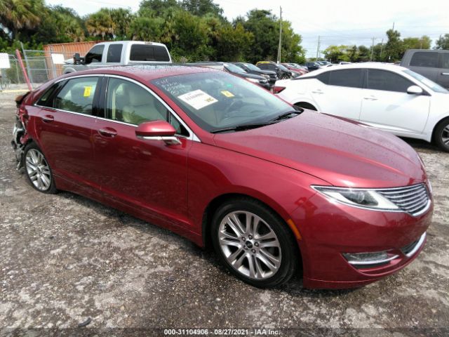 LINCOLN MKZ 2014 3ln6l2lu8er821362