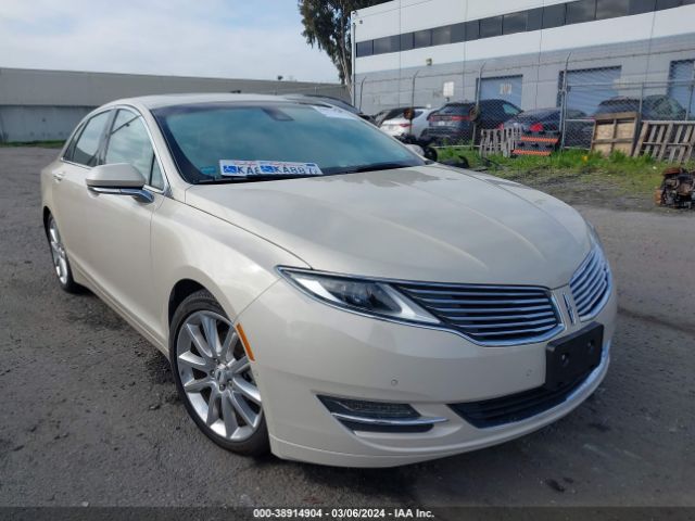 LINCOLN MKZ HYBRID 2015 3ln6l2lu8fr607781