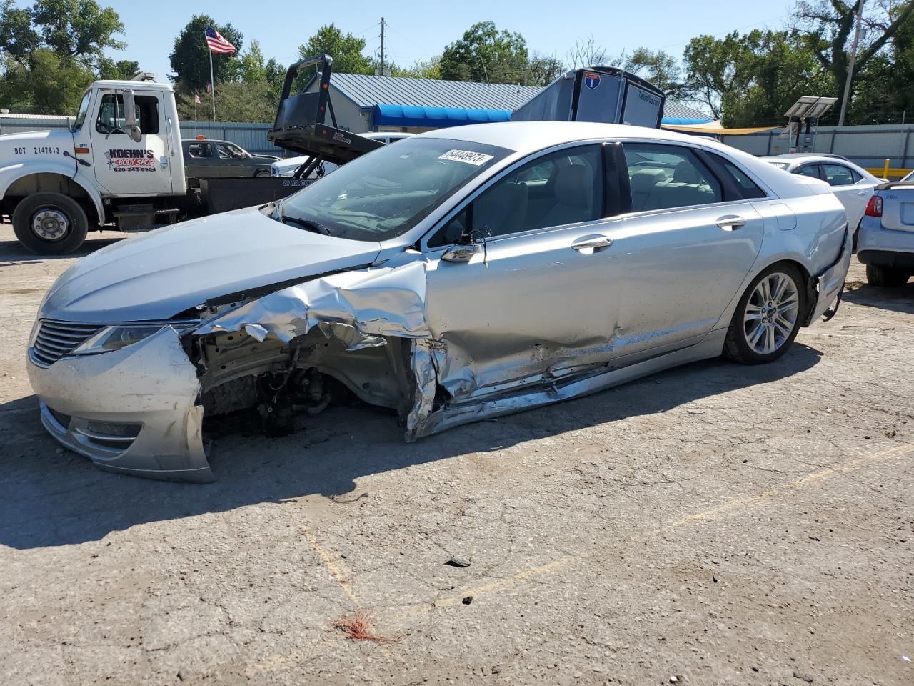 LINCOLN MKZ 2016 3ln6l2lu8gr629118