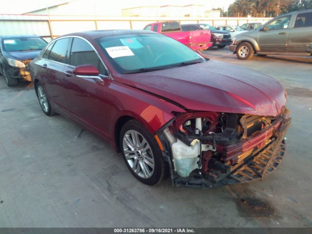 LINCOLN MKZ 2014 3ln6l2lu9er803470