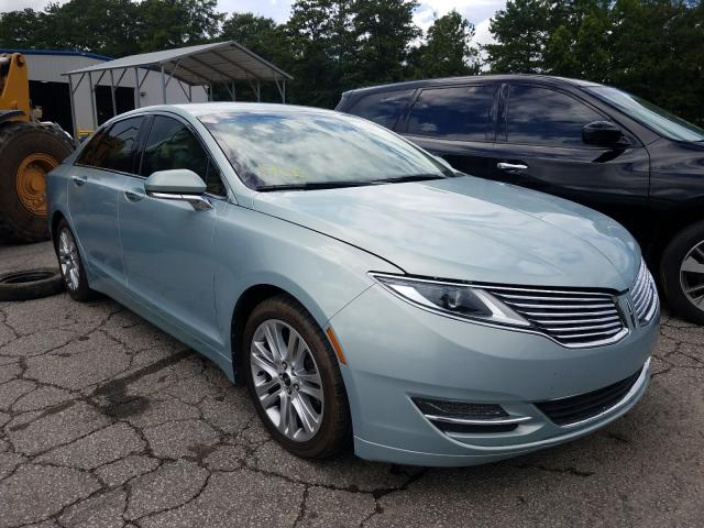 LINCOLN MKZ HYBRID 2014 3ln6l2lu9er805168