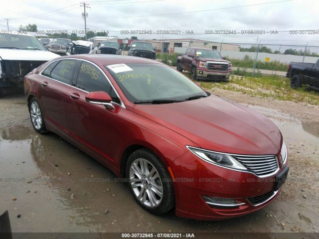 LINCOLN MKZ 2014 3ln6l2lu9er806322