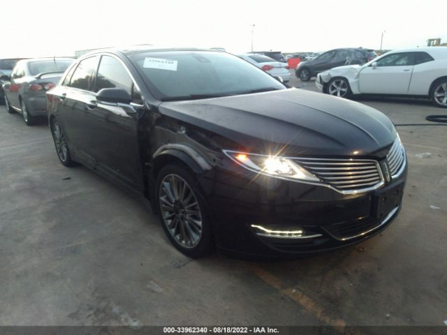 LINCOLN MKZ 2014 3ln6l2lu9er811665