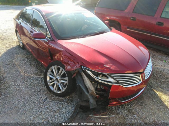 LINCOLN MKZ 2014 3ln6l2lu9er816042