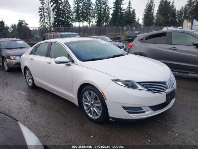 LINCOLN MKZ HYBRID 2014 3ln6l2lu9er816462