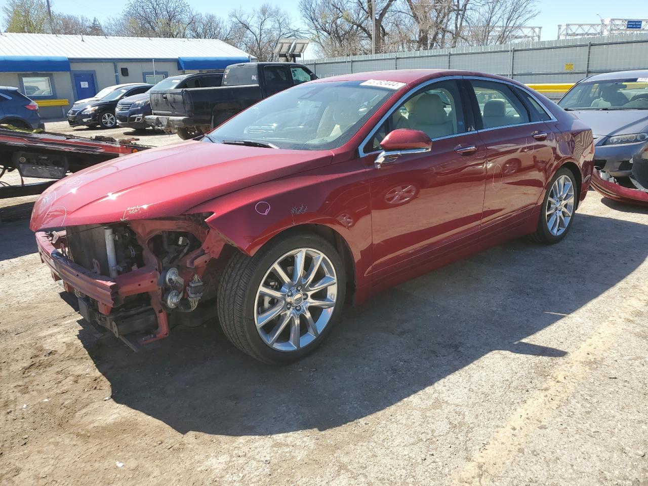 LINCOLN MKZ 2015 3ln6l2lu9fr612875