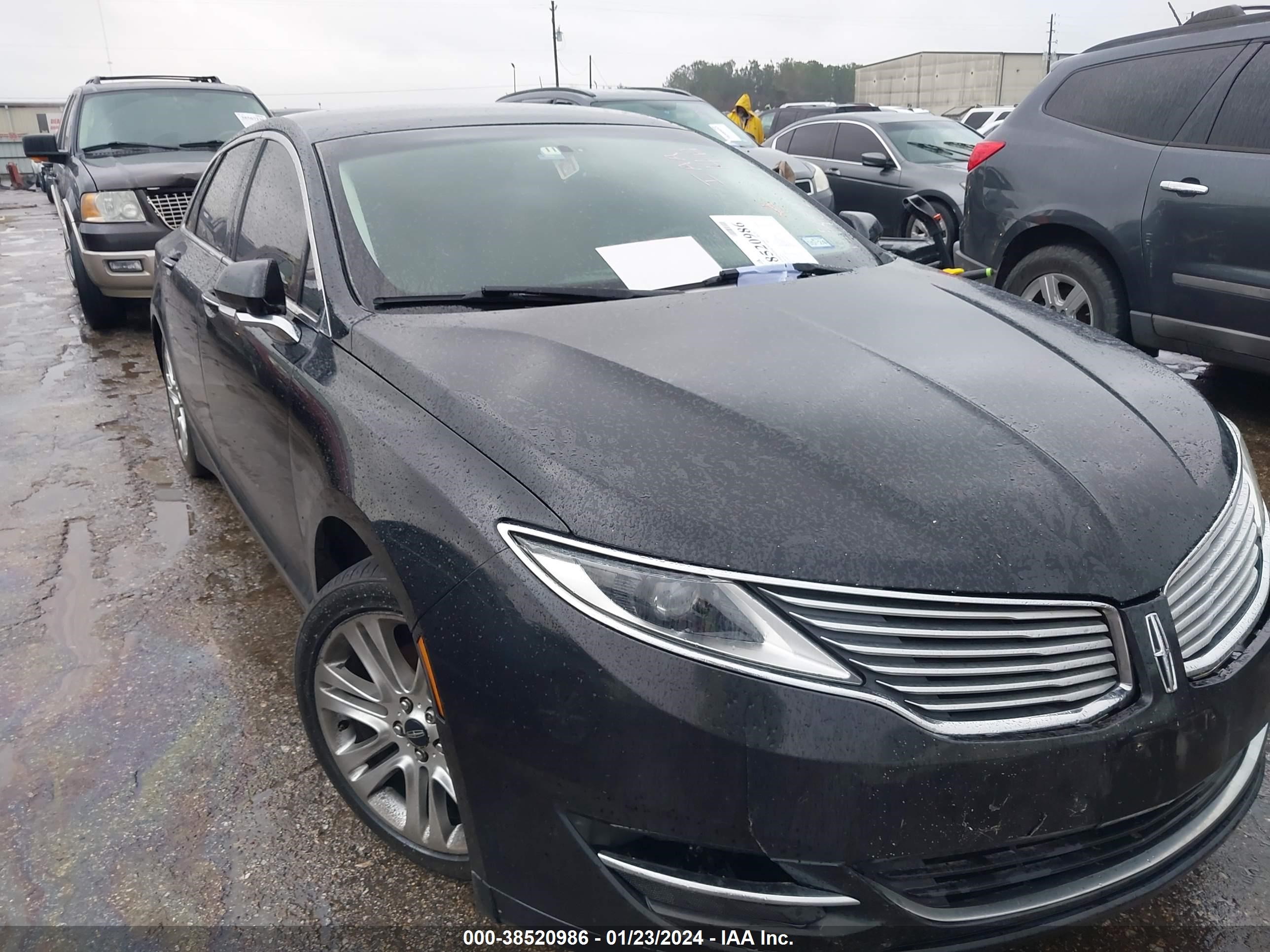 LINCOLN MKZ 2014 3ln6l2luxer828734