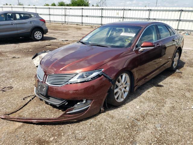 LINCOLN MKZ HYBRID 2015 3ln6l2luxfr610262