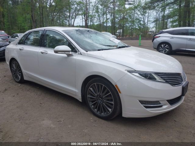 LINCOLN MKZ HYBRID 2015 3ln6l2luxfr626669