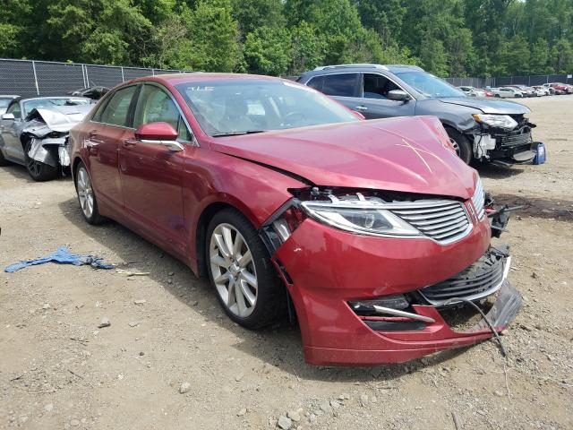 LINCOLN MKZ HYBRID 2015 3ln6l2luxfr626767