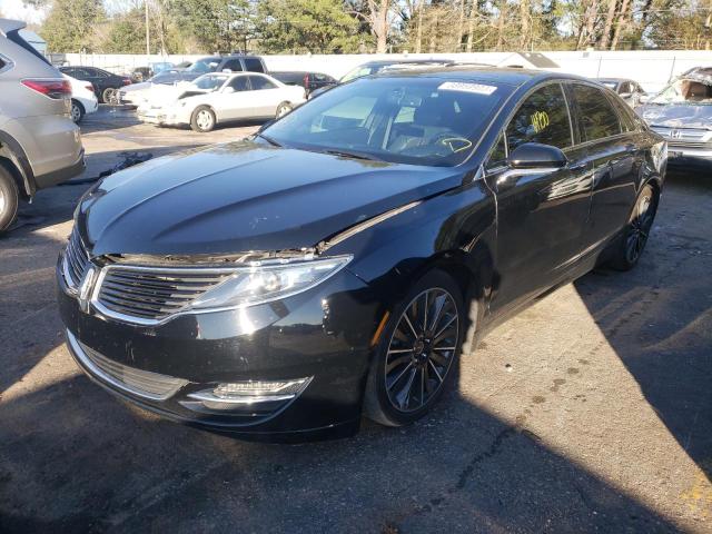 LINCOLN MKZ BLACK 2016 3ln6l2m93gr625259