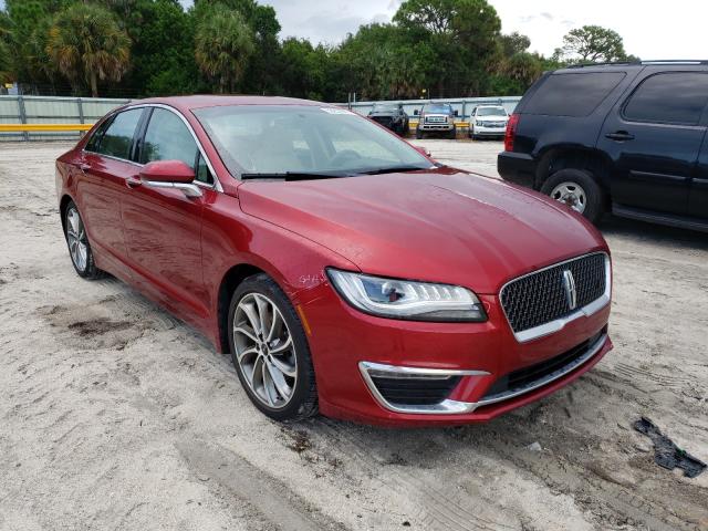 LINCOLN MKZ PREMIE 2018 3ln6l5a91jr622776