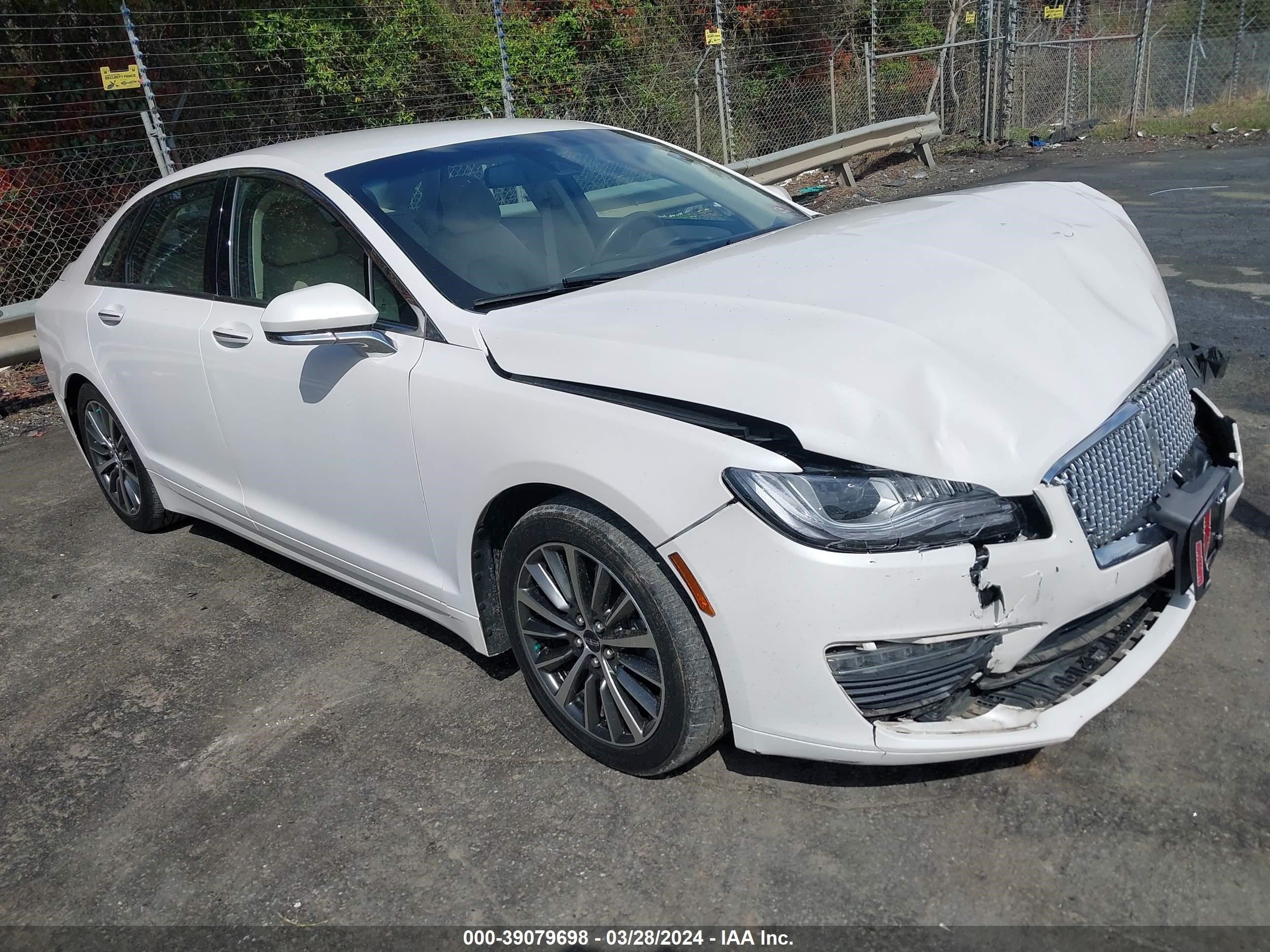 LINCOLN MKZ 2019 3ln6l5a91kr609138