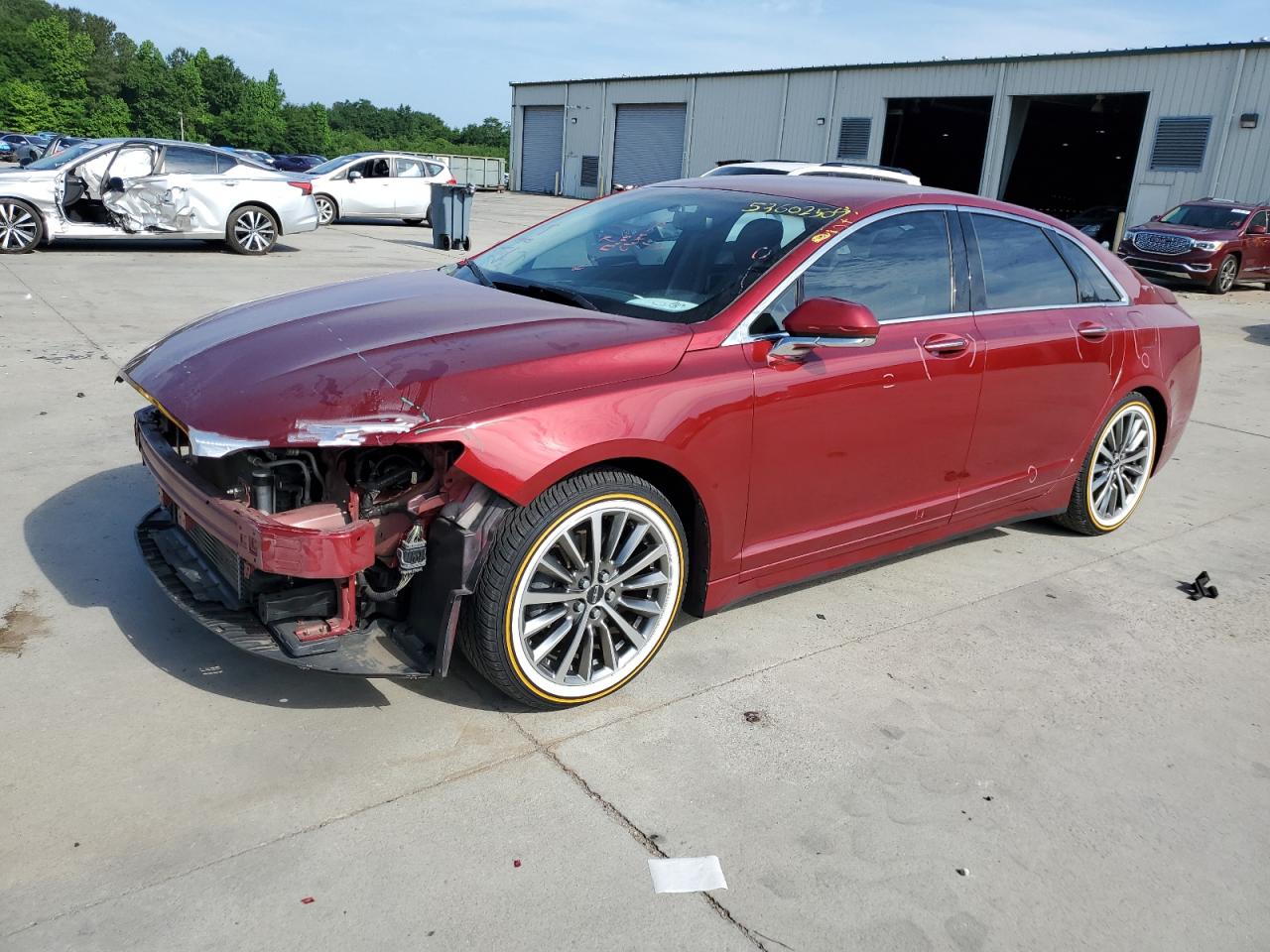 LINCOLN MKZ 2017 3ln6l5a99hr607856