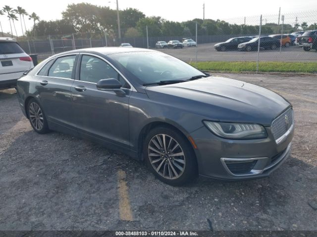 LINCOLN MKZ 2017 3ln6l5a9xhr607753