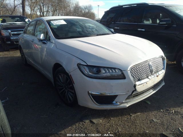 LINCOLN MKZ 2017 3ln6l5b98hr622444