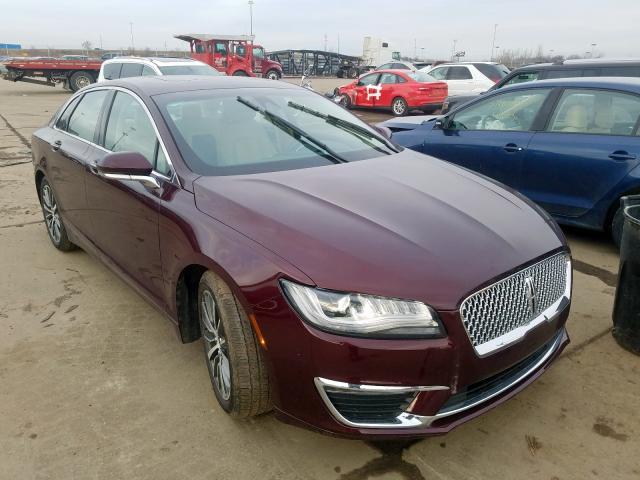 LINCOLN MKZ SELECT 2017 3ln6l5c93hr623788