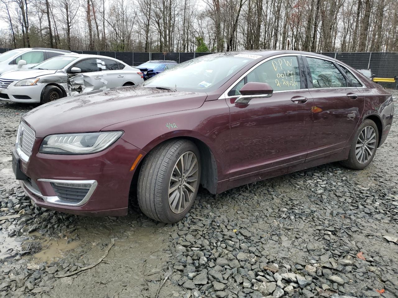 LINCOLN MKZ 2017 3ln6l5c94hr631379