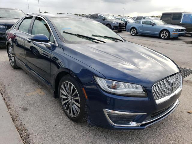 LINCOLN MKZ SELECT 2017 3ln6l5c95hr653469