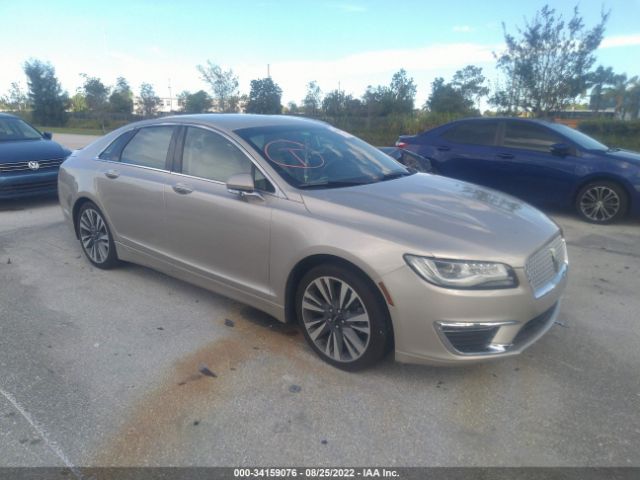 LINCOLN MKZ 2017 3ln6l5c97hr647866