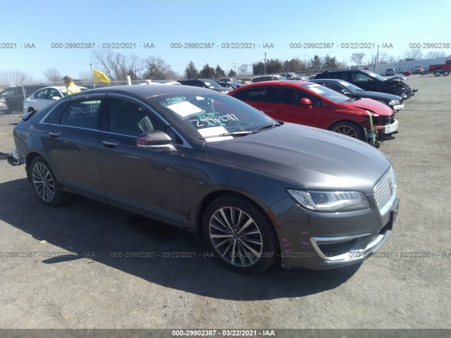 LINCOLN MKZ 2017 3ln6l5c98hr662411