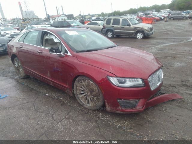 LINCOLN MKZ 2017 3ln6l5c98hr666541