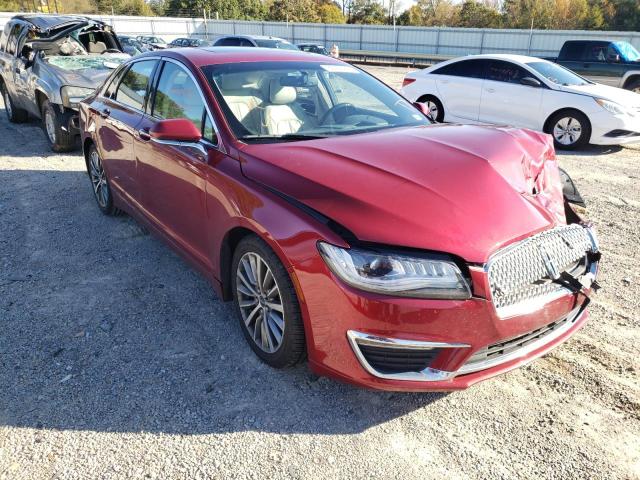 LINCOLN MKZ SELECT 2017 3ln6l5c99hr609300