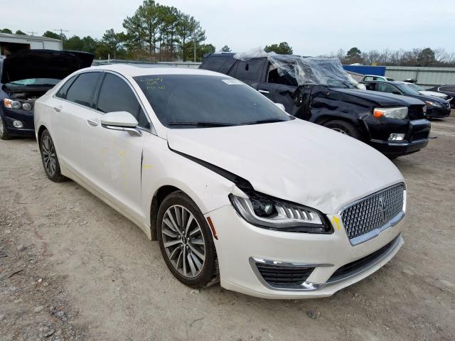 LINCOLN MKZ SELECT 2018 3ln6l5c99jr627902