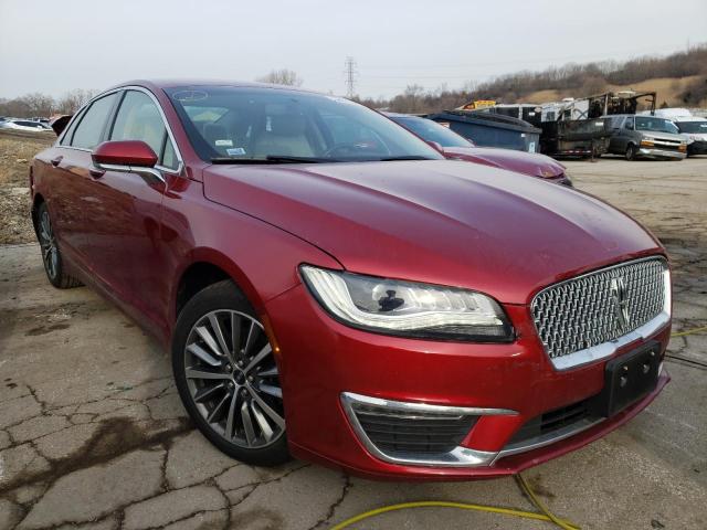 LINCOLN MKZ SELECT 2017 3ln6l5c9xhr613520