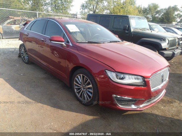 LINCOLN MKZ 2017 3ln6l5d94hr615259