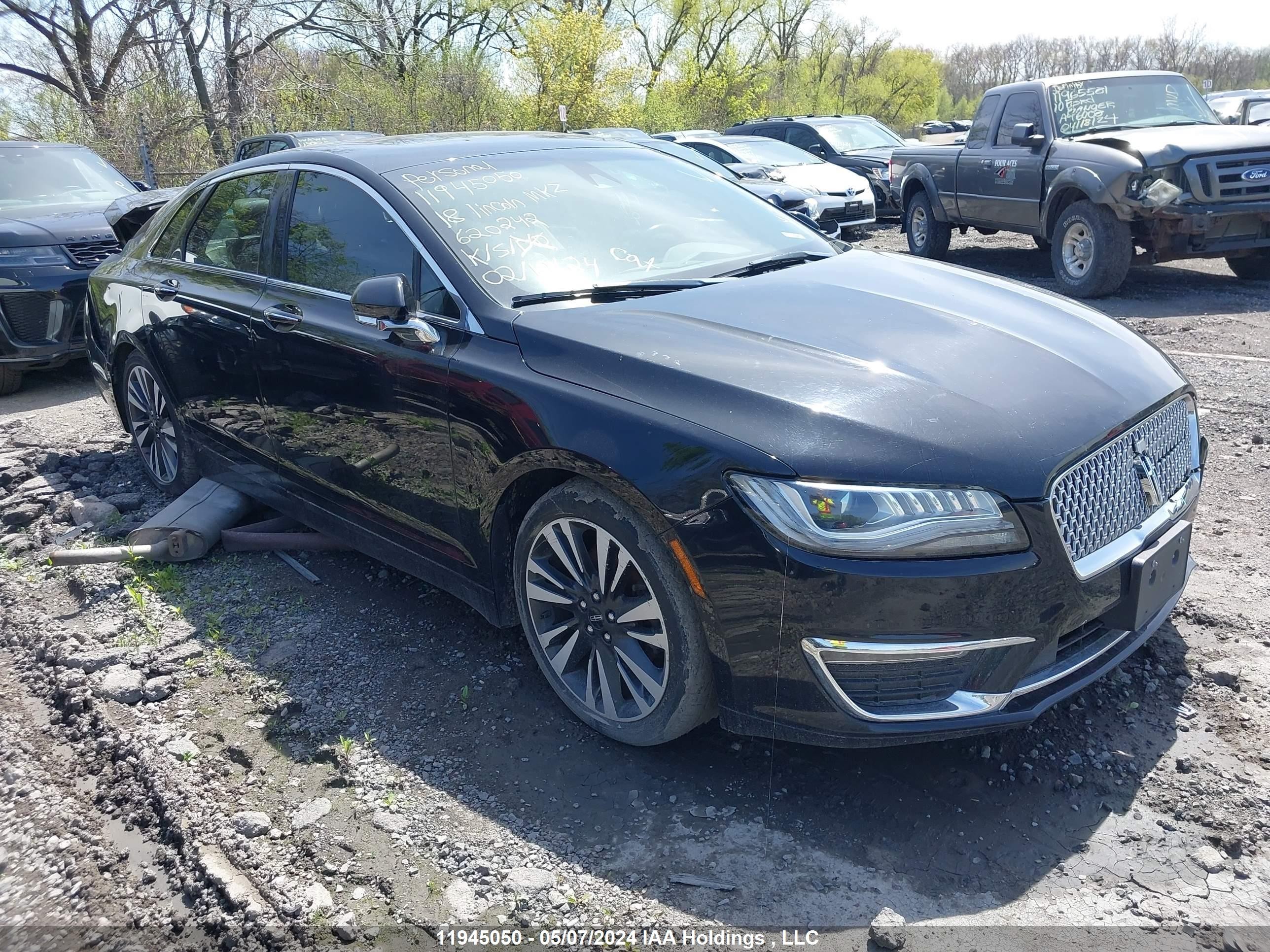 LINCOLN MKZ 2018 3ln6l5d94jr620242