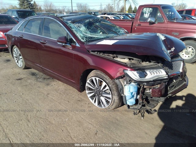 LINCOLN MKZ 2017 3ln6l5d95hr602360