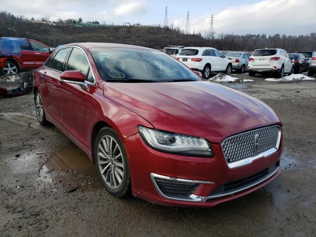 LINCOLN MKZ SELECT 2017 3ln6l5d95hr609728