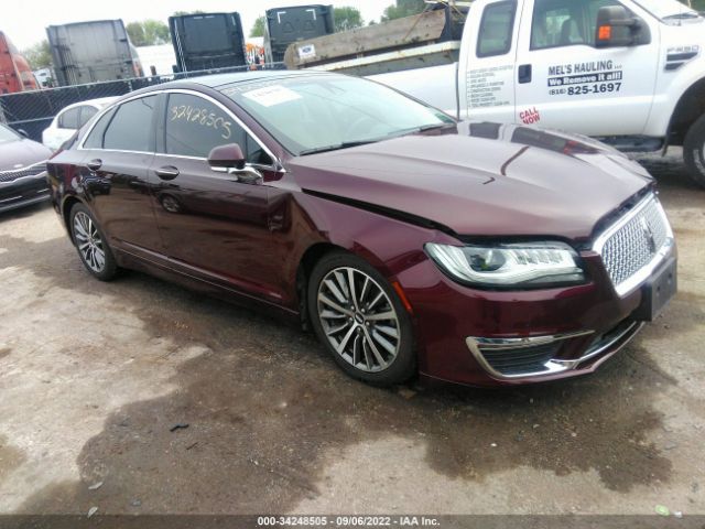 LINCOLN MKZ 2017 3ln6l5d96hr653737