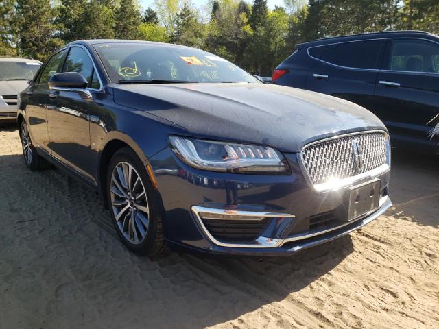 LINCOLN MKZ SELECT 2017 3ln6l5d9xhr646323