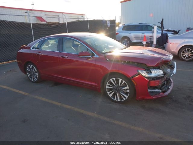 LINCOLN MKZ 2017 3ln6l5e90jr602268