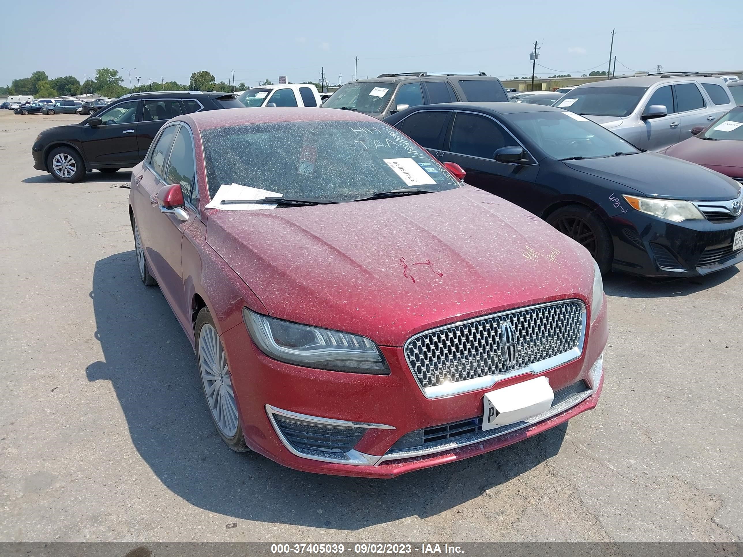 LINCOLN MKZ 2017 3ln6l5e95hr611994