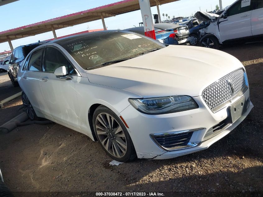 LINCOLN MKZ 2017 3ln6l5e9xhr610811