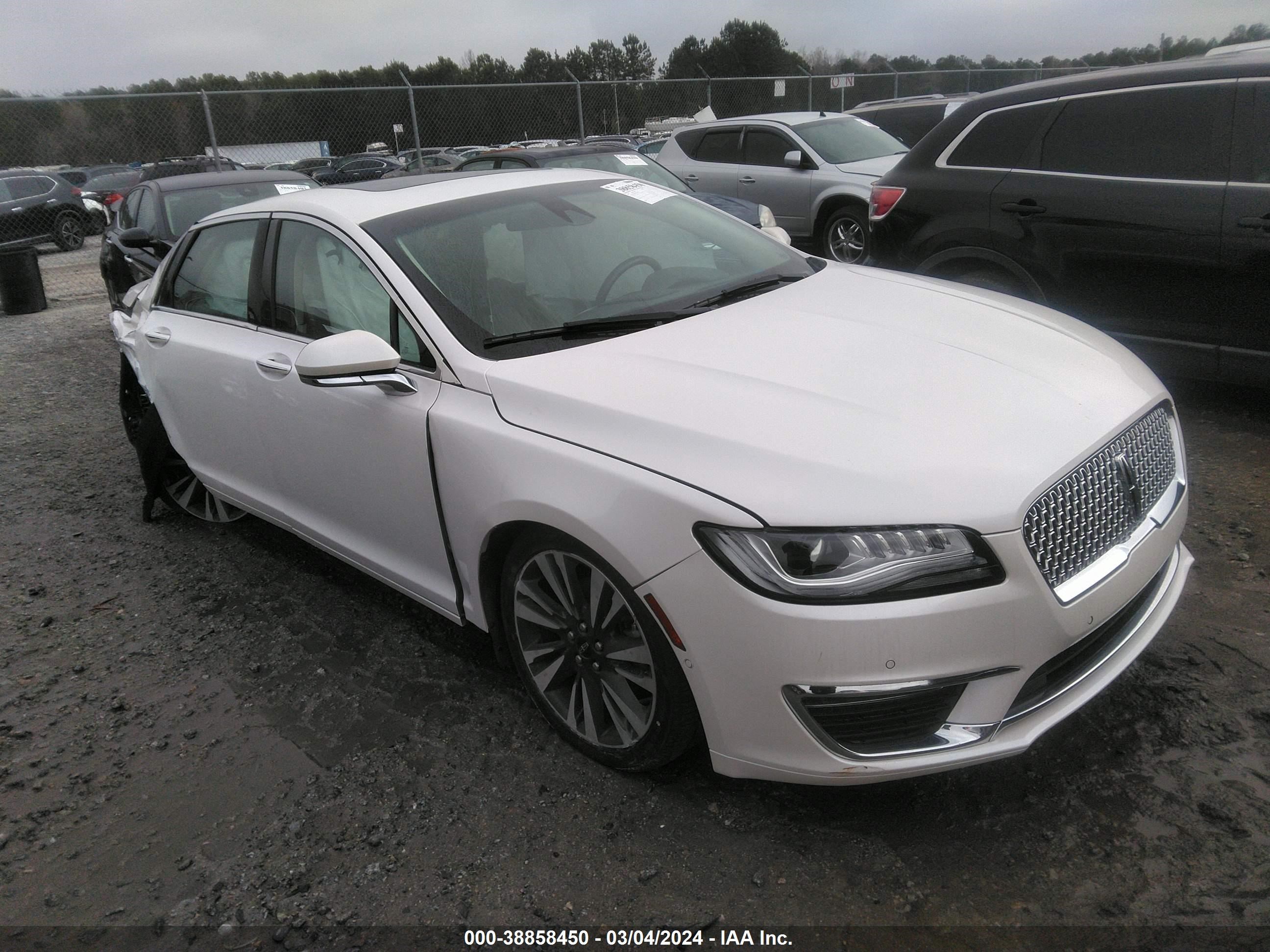 LINCOLN MKZ 2019 3ln6l5e9xkr607382