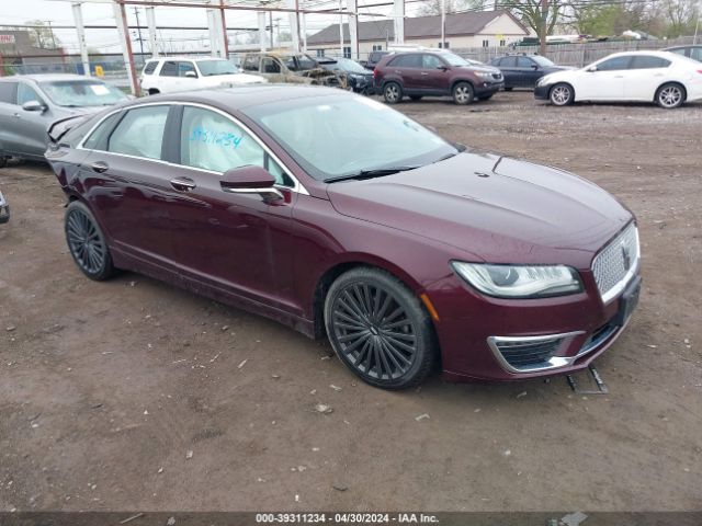 LINCOLN MKZ 2017 3ln6l5f90hr645968