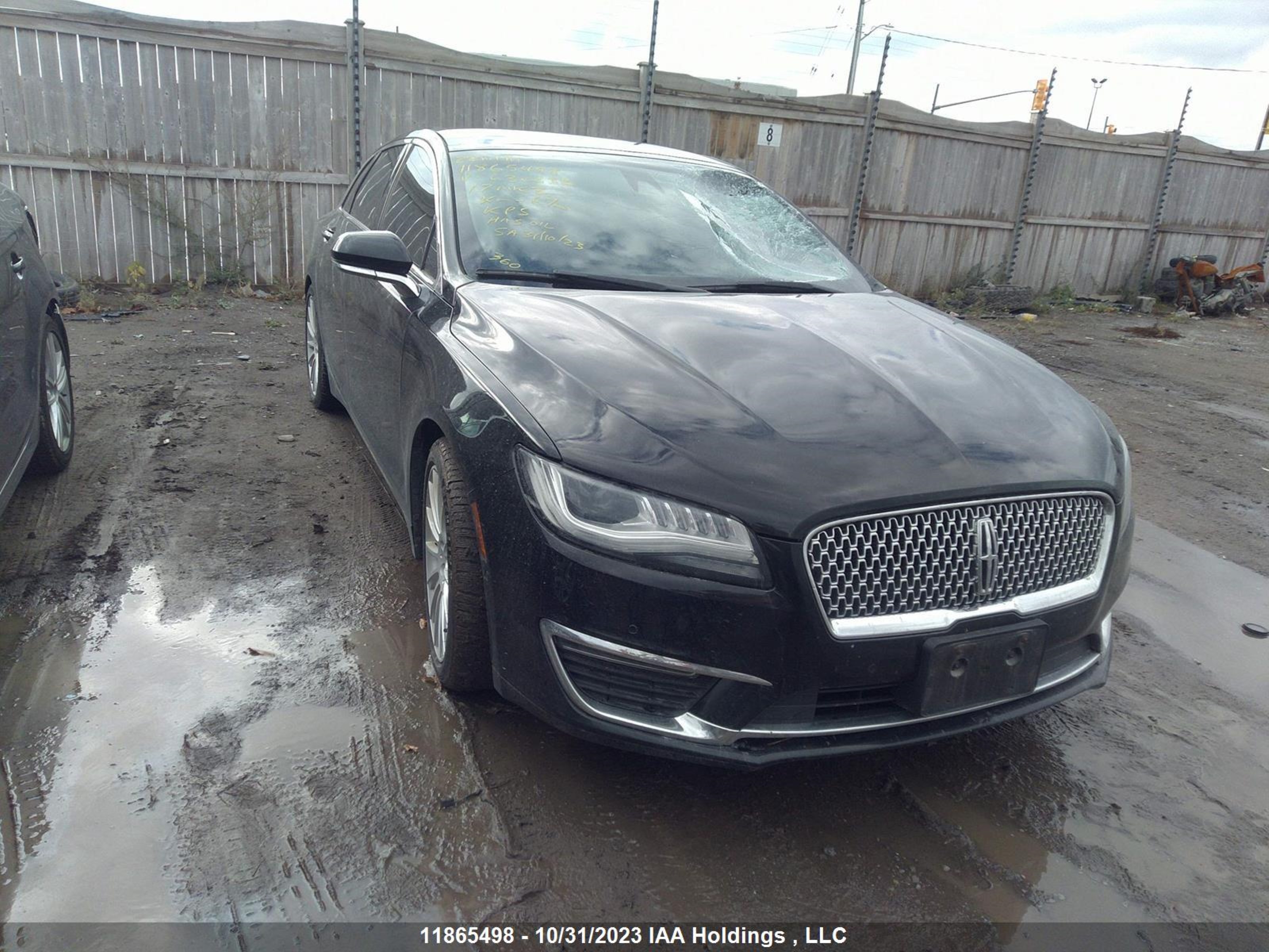 LINCOLN MKZ 2017 3ln6l5f92hr630632