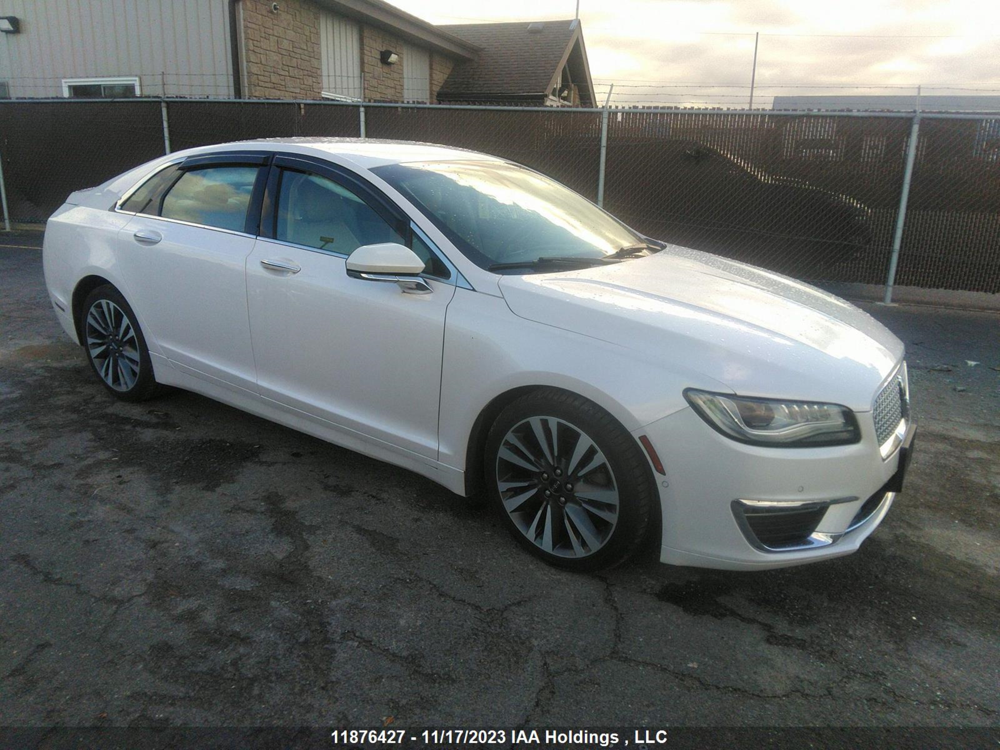 LINCOLN MKZ 2017 3ln6l5f92hr633059