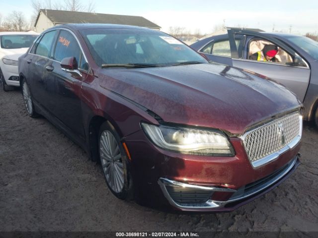 LINCOLN MKZ RESERV 2017 3ln6l5f94hr617784