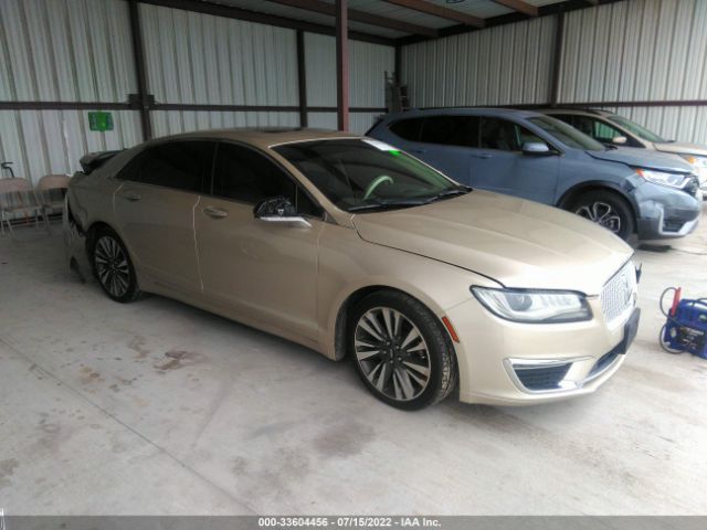 LINCOLN MKZ 2017 3ln6l5f97hr636166