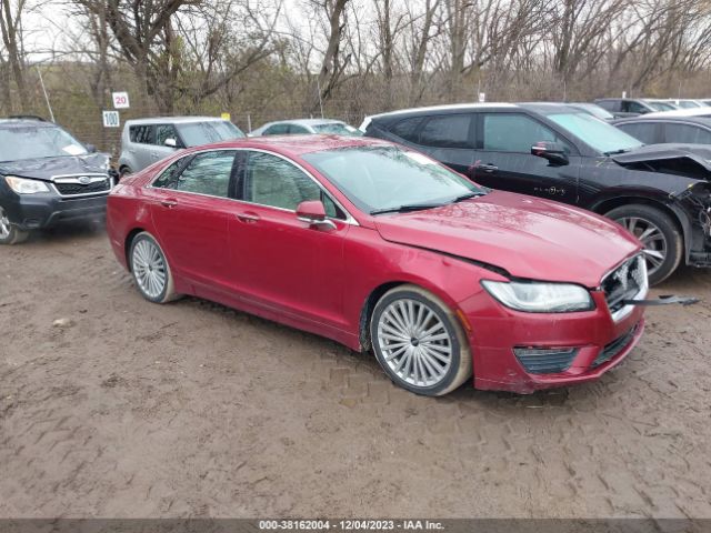 LINCOLN MKZ 2017 3ln6l5f9xhr632953