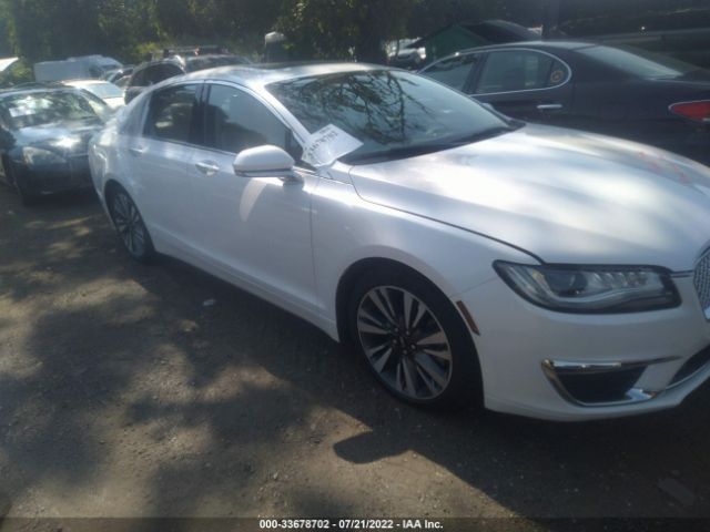 LINCOLN MKZ 2017 3ln6l5fc4hr654393