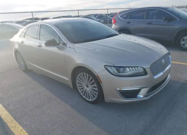 LINCOLN MKZ 2017 3ln6l5fc6hr632606